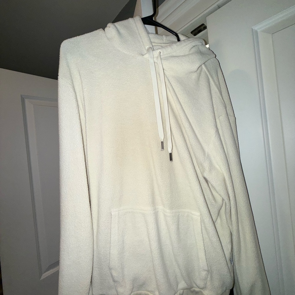 FEAT. Cozy Cream Hoodie